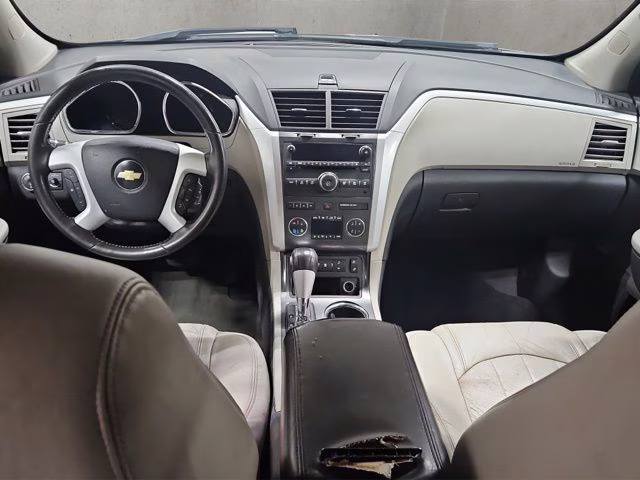 2011 Steel Green Metallic Chevrolet Traverse LTZ AWD SUV