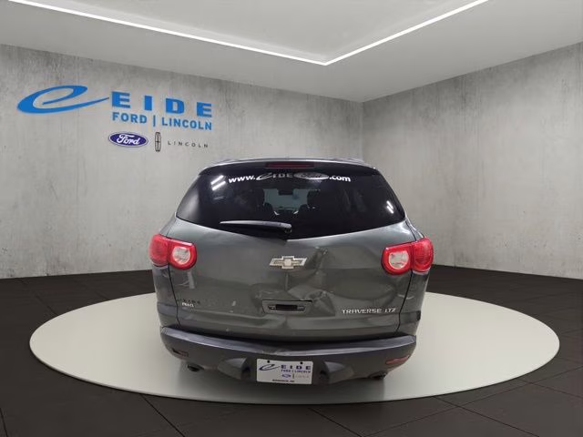 2011 Steel Green Metallic Chevrolet Traverse LTZ AWD SUV