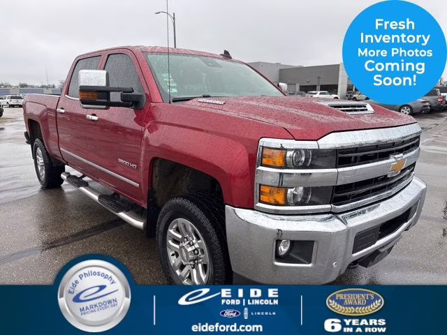 2018 Cajun Red Tintcoat Chevrolet Silverado 3500HD LTZ 4X4 Truck