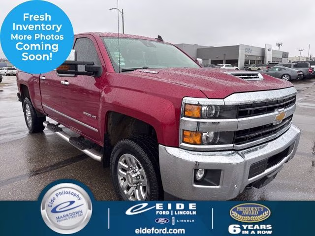 2018 Chevrolet Silverado HD LTZ 4WD Crew Cab Standard Box SRW's photo