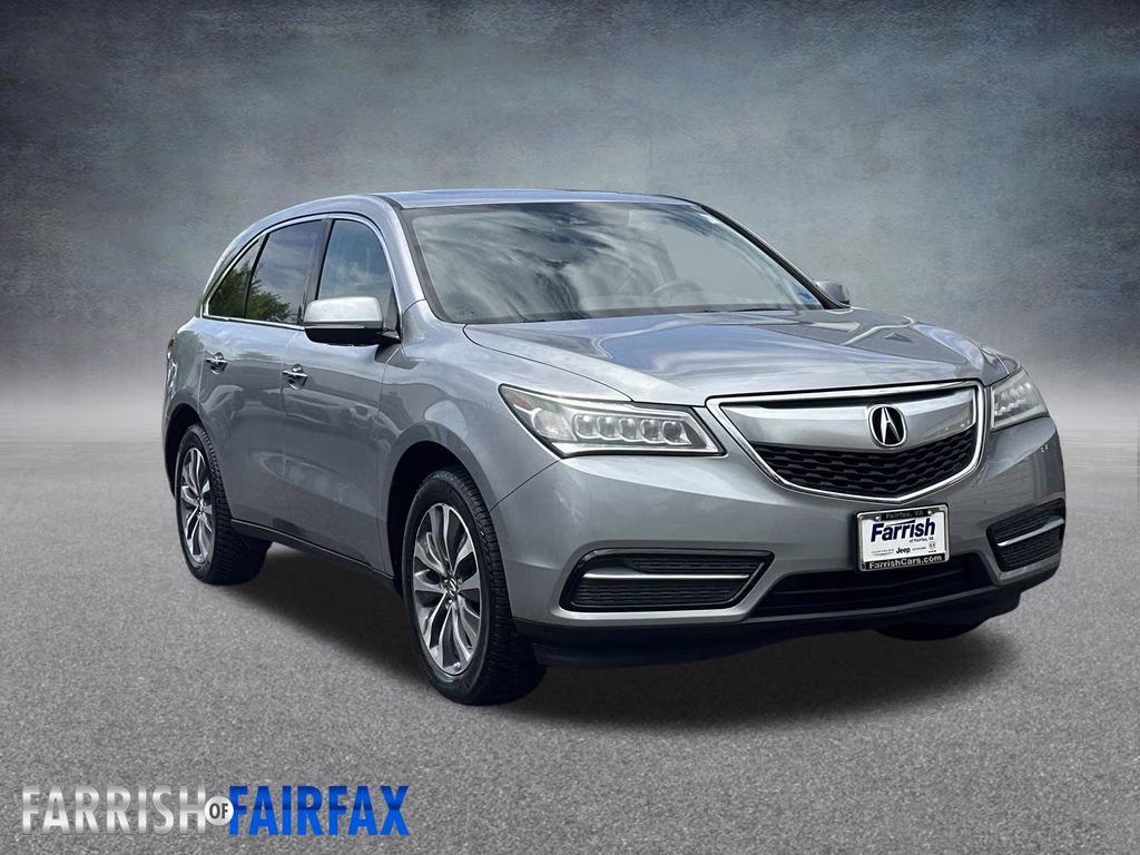 2016 Lunar Silver Metallic Acura MDX 3.5L AWD SUV