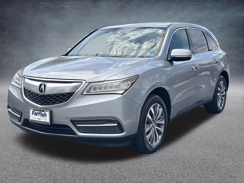 2016 Lunar Silver Metallic Acura MDX 3.5L AWD SUV