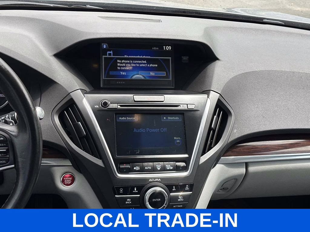 2016 Lunar Silver Metallic Acura MDX 3.5L AWD SUV