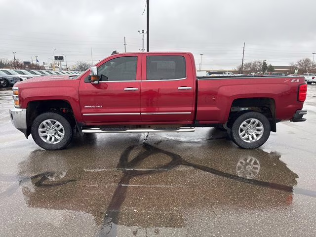 2018 Cajun Red Tintcoat Chevrolet Silverado 3500HD LTZ 4X4 Truck