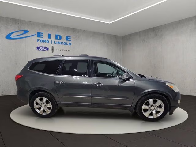 2011 Steel Green Metallic Chevrolet Traverse LTZ AWD SUV