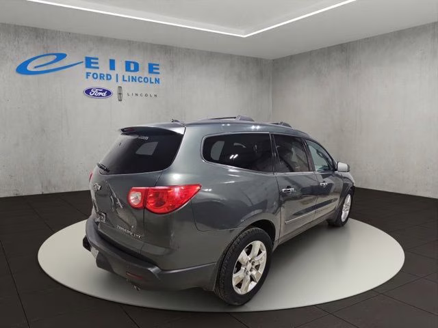 2011 Steel Green Metallic Chevrolet Traverse LTZ AWD SUV
