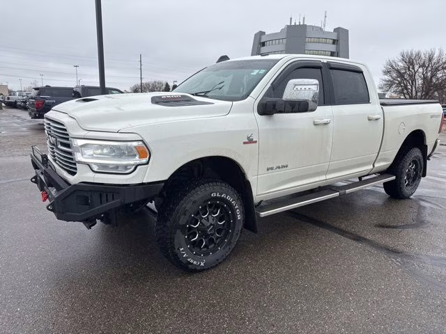 2024 Pearl White Ram 2500 Laramie 4X4 Truck