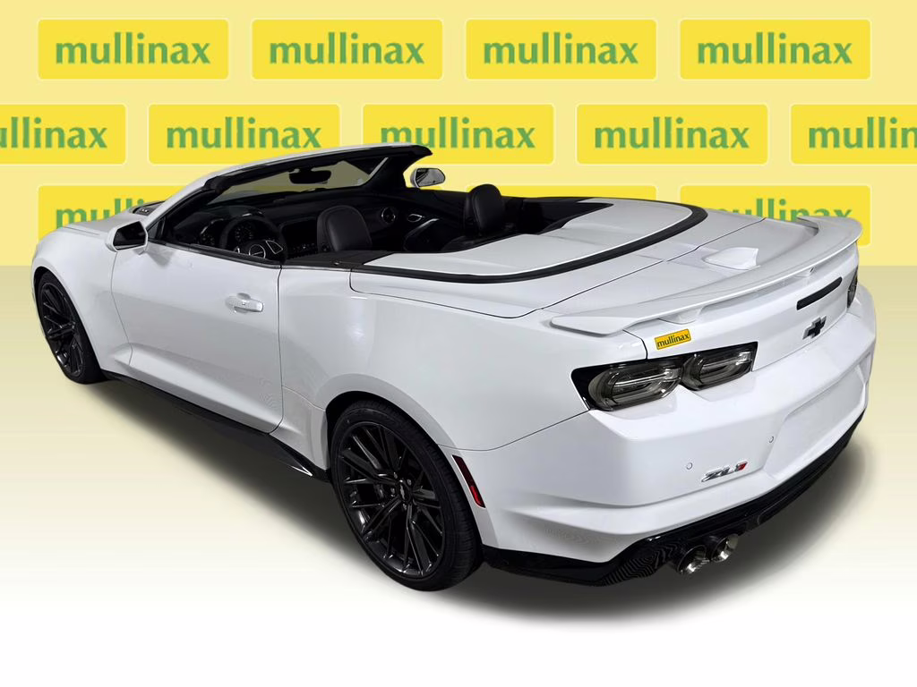 2019 Summit White Chevrolet Camaro ZL1 RWD Convertible