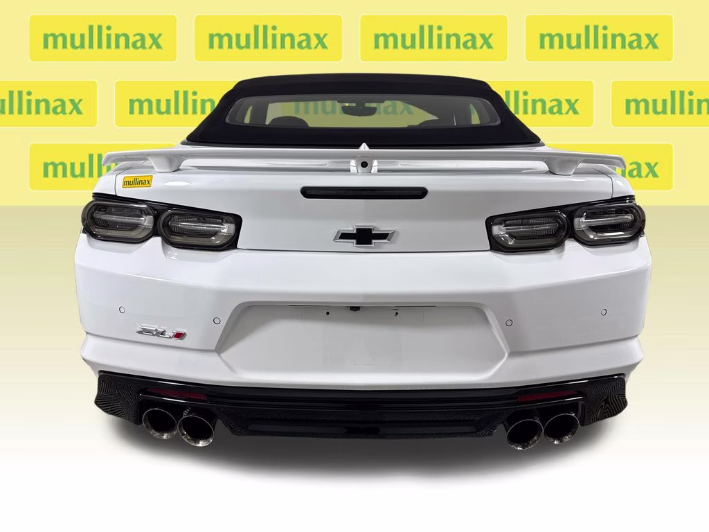 2019 Summit White Chevrolet Camaro ZL1 RWD Convertible