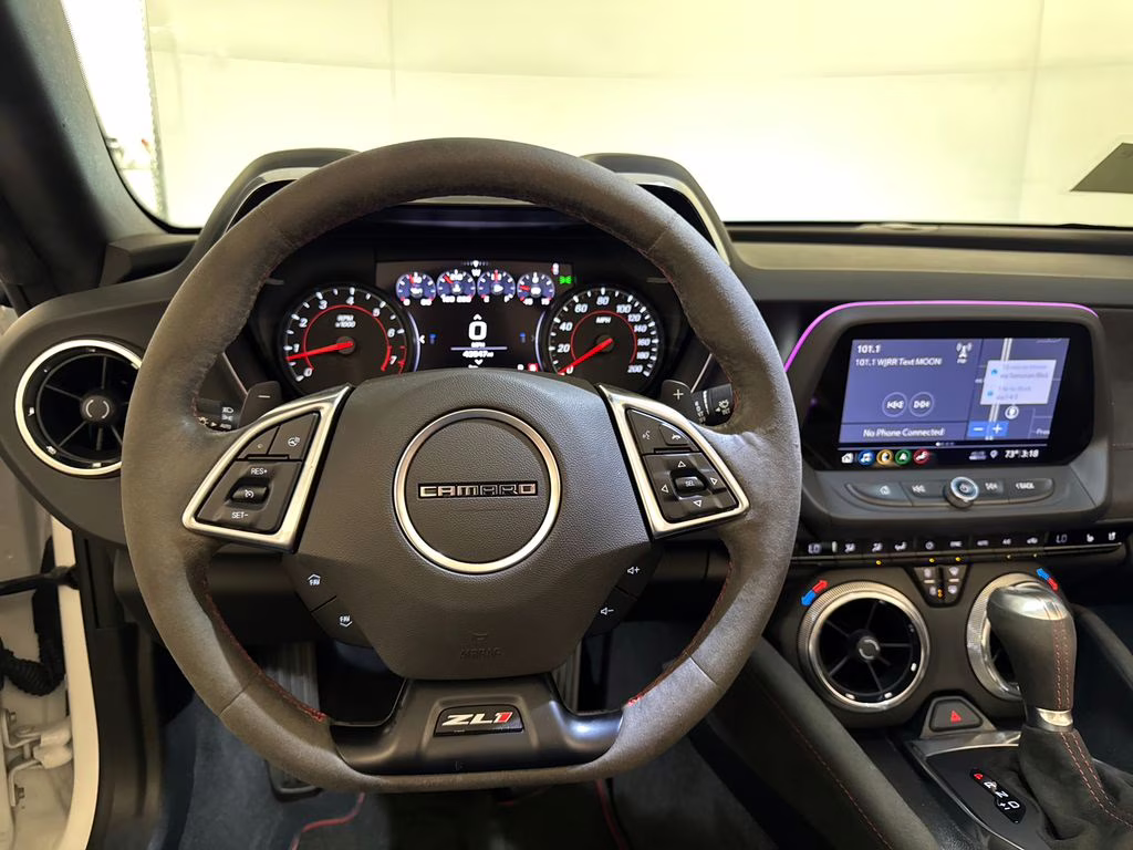 2019 Summit White Chevrolet Camaro ZL1 RWD Convertible