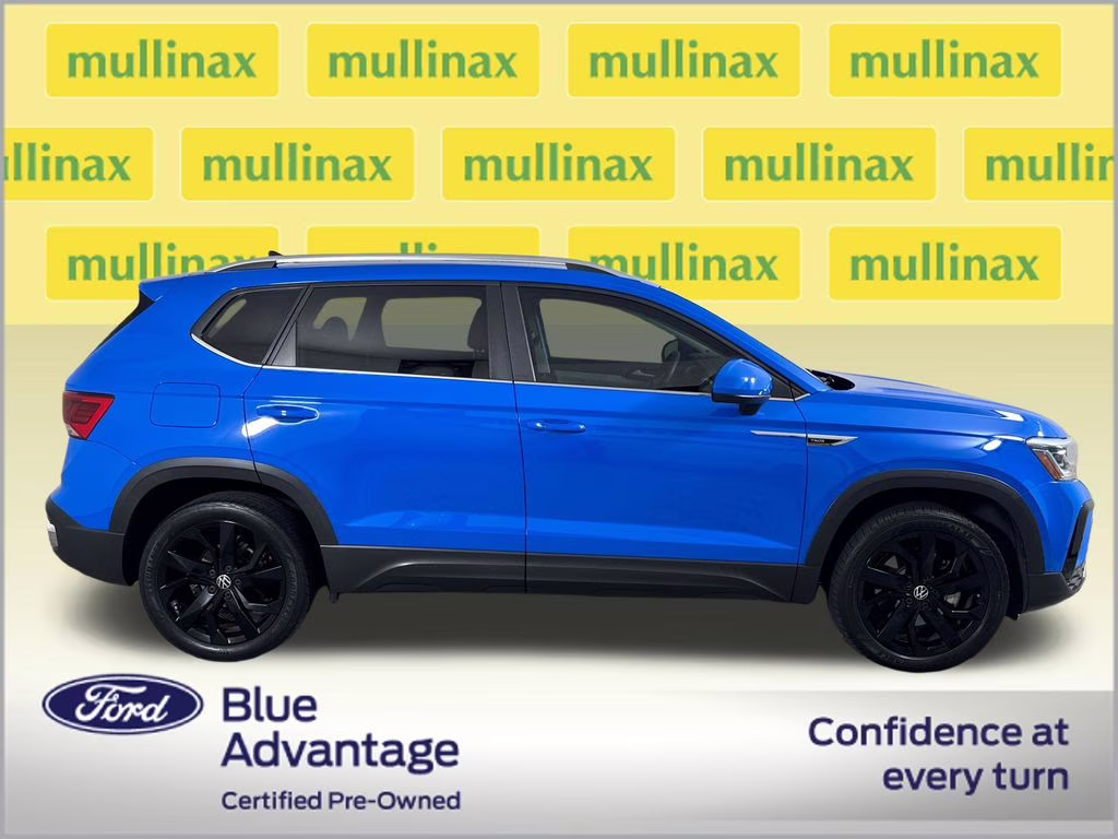2022 Cornflower Blue Volkswagen Taos 1.5T SEL FWD SUV