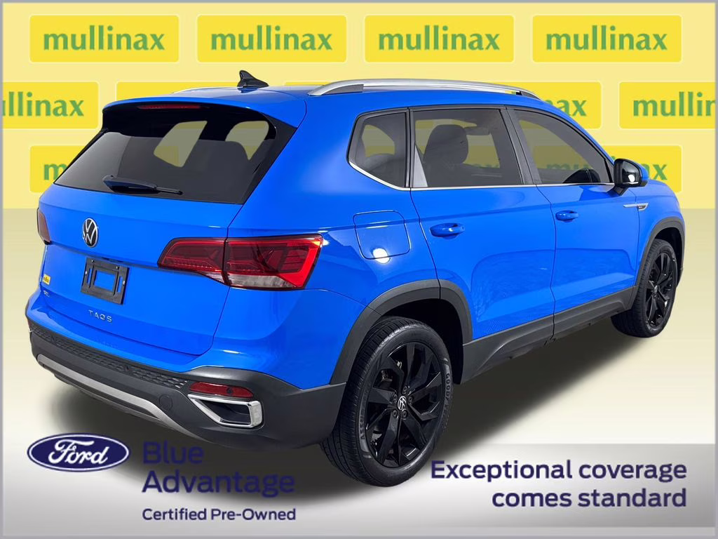 2022 Cornflower Blue Volkswagen Taos 1.5T SEL FWD SUV