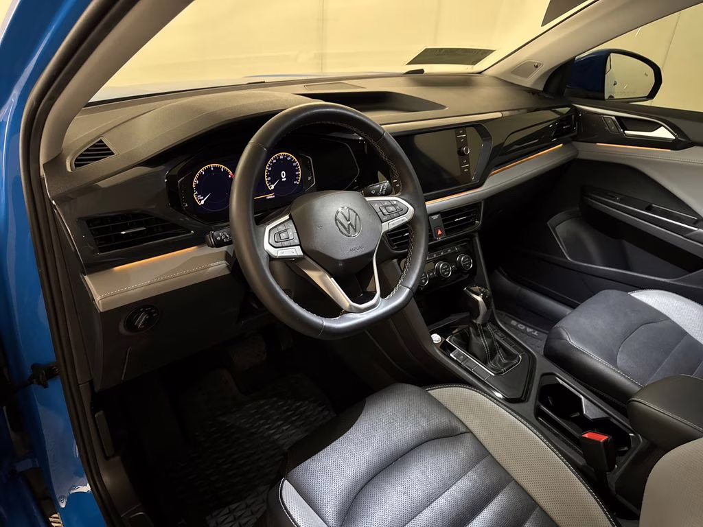 2022 Cornflower Blue Volkswagen Taos 1.5T SEL FWD SUV