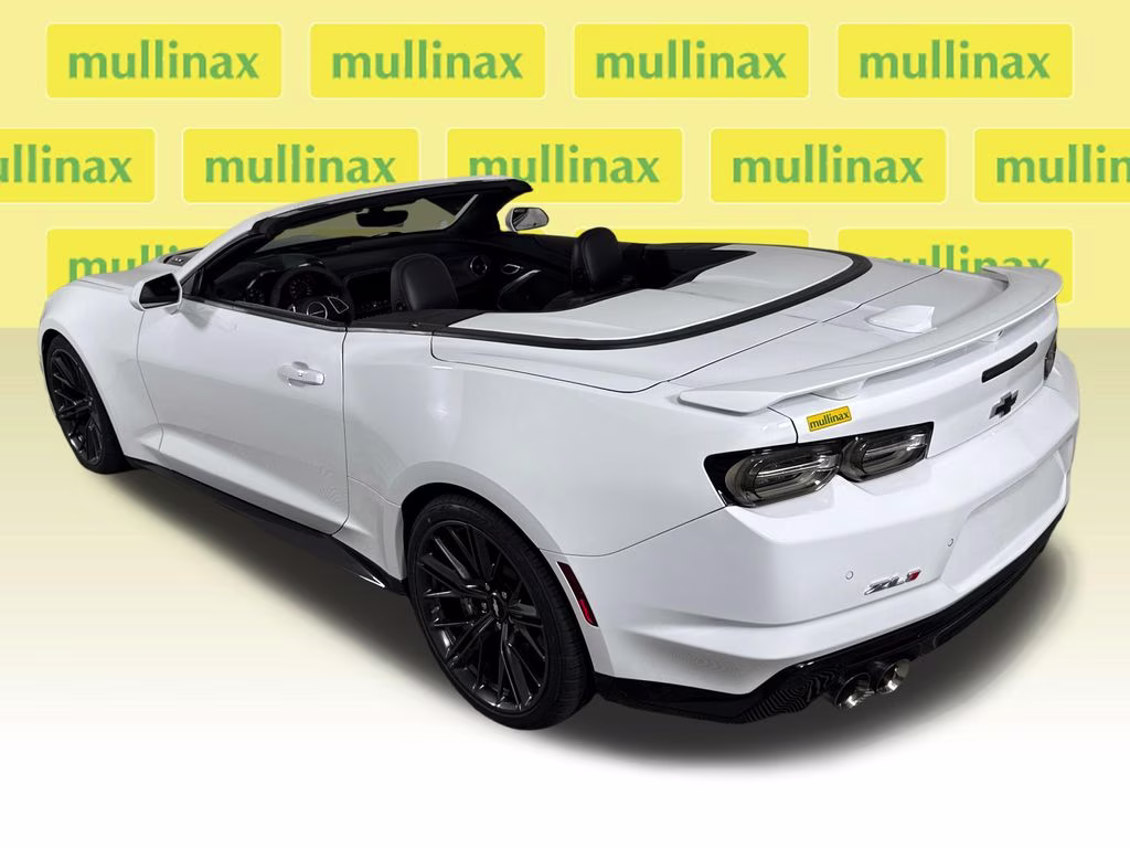 2019 Summit White Chevrolet Camaro ZL1 RWD Convertible