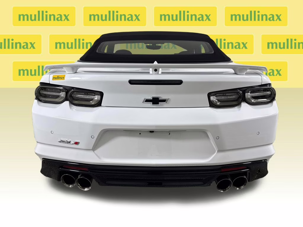 2019 Summit White Chevrolet Camaro ZL1 RWD Convertible