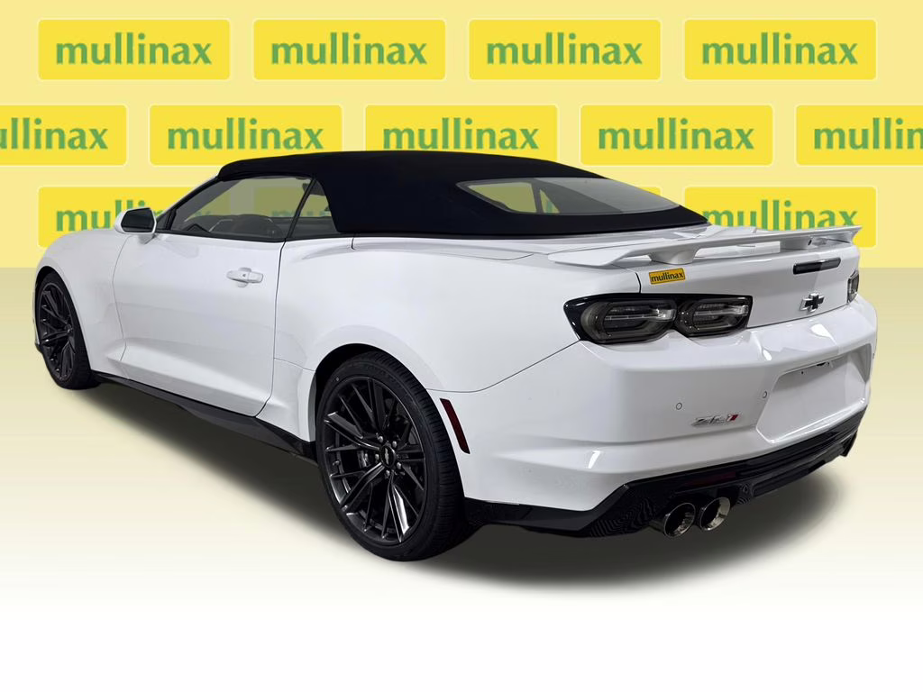 2019 Summit White Chevrolet Camaro ZL1 RWD Convertible