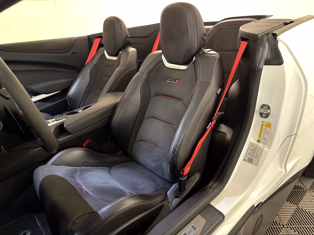 2019 Summit White Chevrolet Camaro ZL1 RWD Convertible