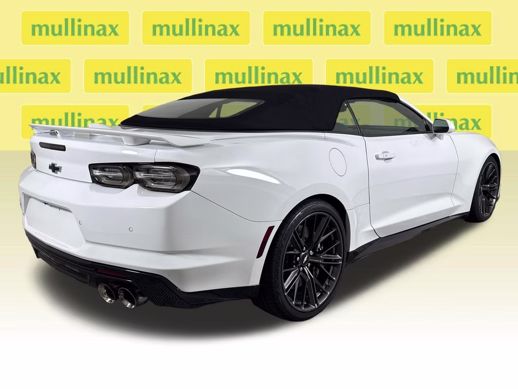 2019 Summit White Chevrolet Camaro ZL1 RWD Convertible