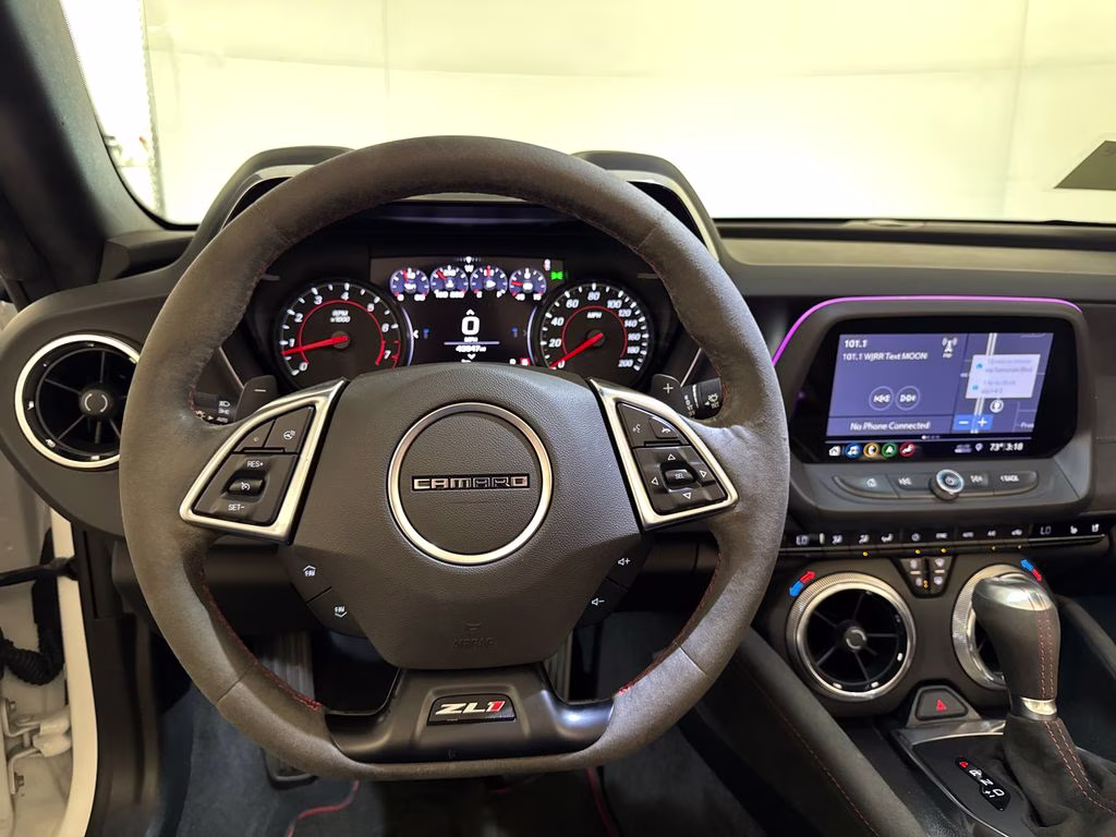 2019 Summit White Chevrolet Camaro ZL1 RWD Convertible