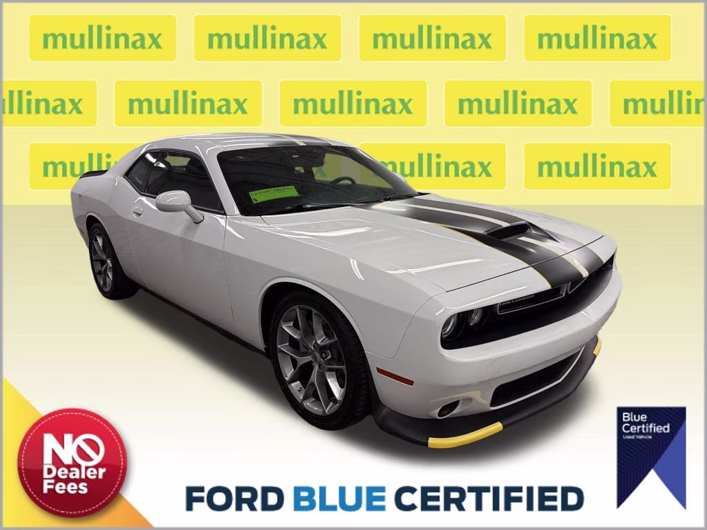 2023 White Knuckle Clearcoat Dodge Challenger GT RWD Coupe