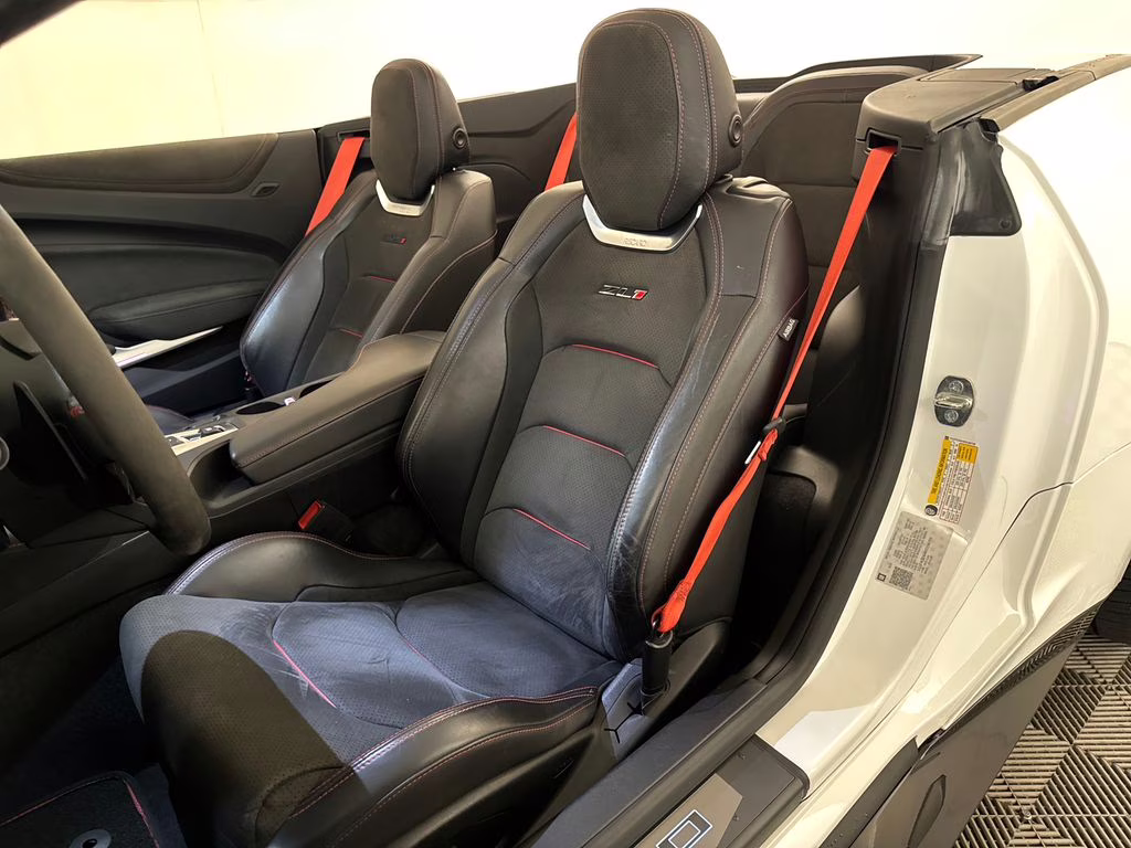 2019 Summit White Chevrolet Camaro ZL1 RWD Convertible