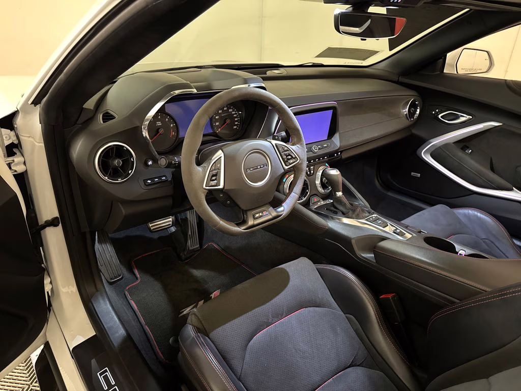 2019 Summit White Chevrolet Camaro ZL1 RWD Convertible