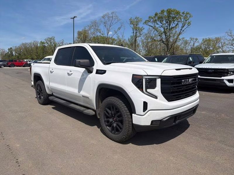 2024 Summit White GMC Sierra Elevation 4X4 Truck