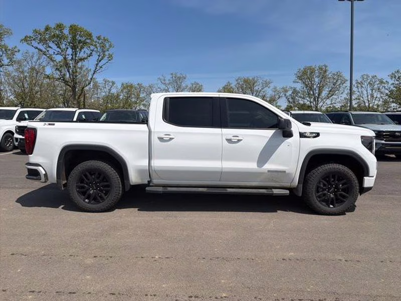 2024 Summit White GMC Sierra Elevation 4X4 Truck