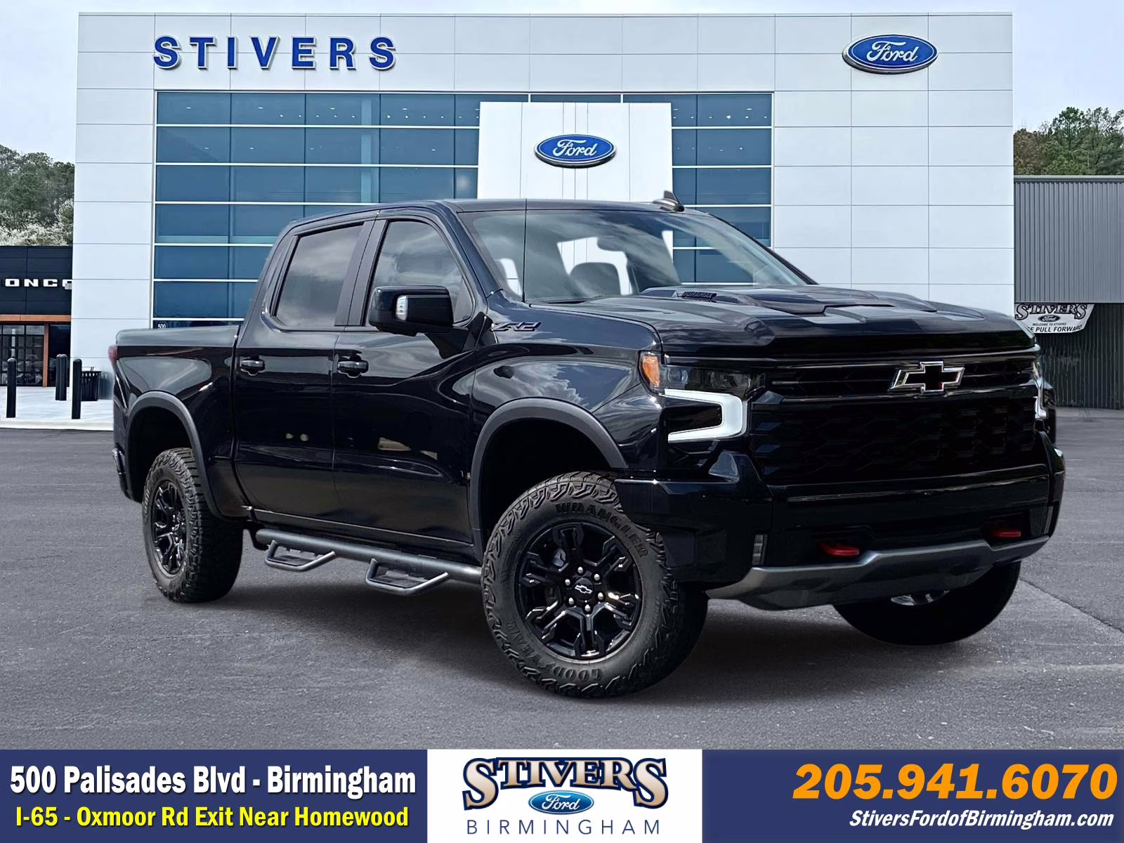 2024 Black Chevrolet Silverado 1500 ZR2 4X4 Truck
