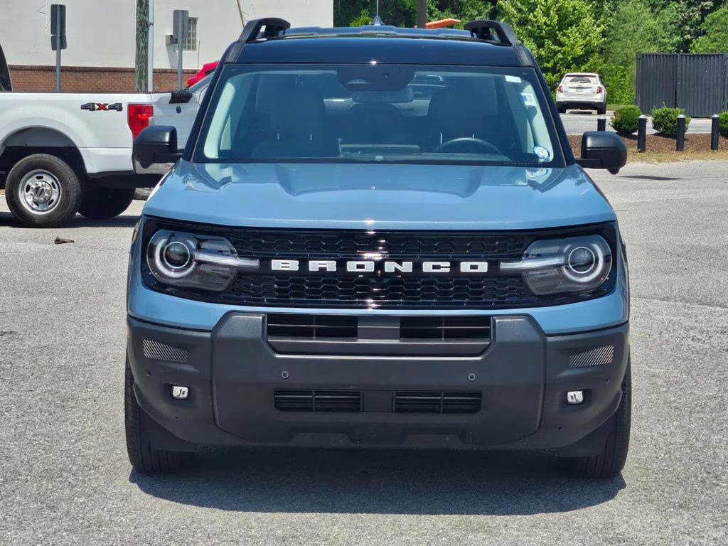2025 Azure Gray Metallic Ford Bronco Sport Outer Banks 4X4 SUV