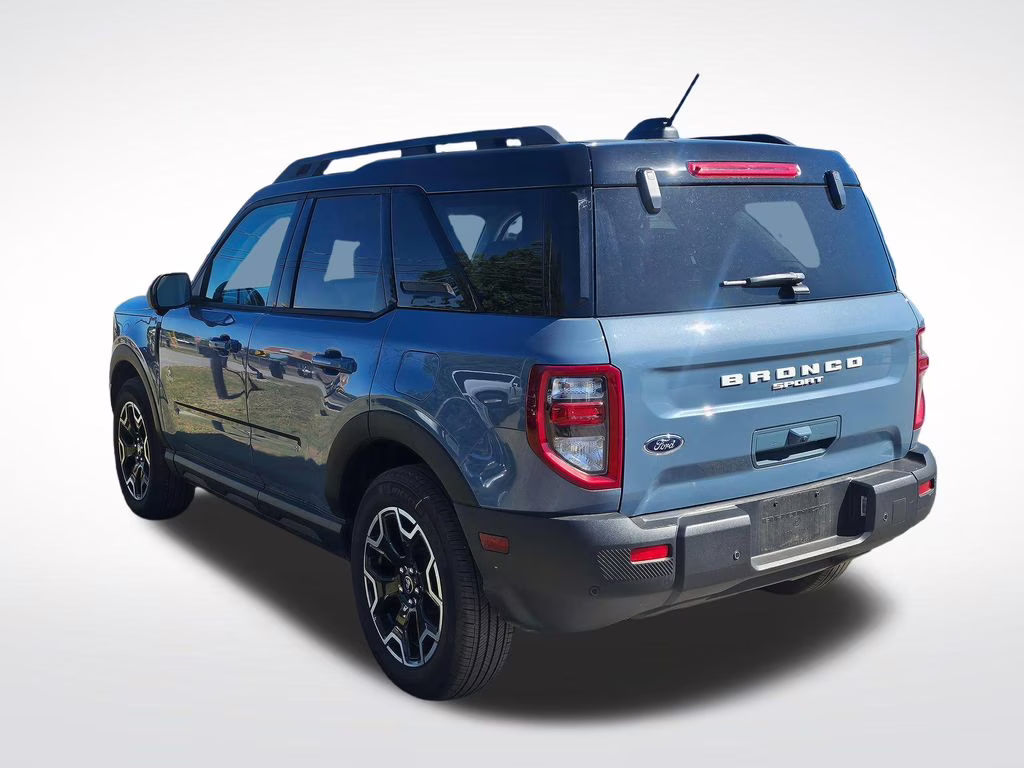 2025 Azure Gray Metallic Ford Bronco Sport Outer Banks 4X4 SUV