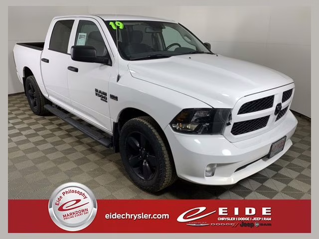 2019 Bright White Clearcoat Ram 1500 Classic Express 4X4 Truck