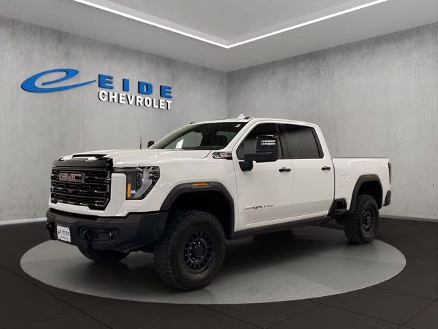 2025 Summit White GMC Sierra 2500HD AT4X 4X4 Truck