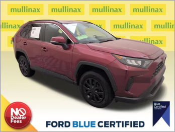 2019 Ruby Flare Pearl Toyota RAV4 LE AWD SUV