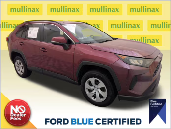 2019 Ruby Flare Pearl Toyota RAV4 LE AWD SUV