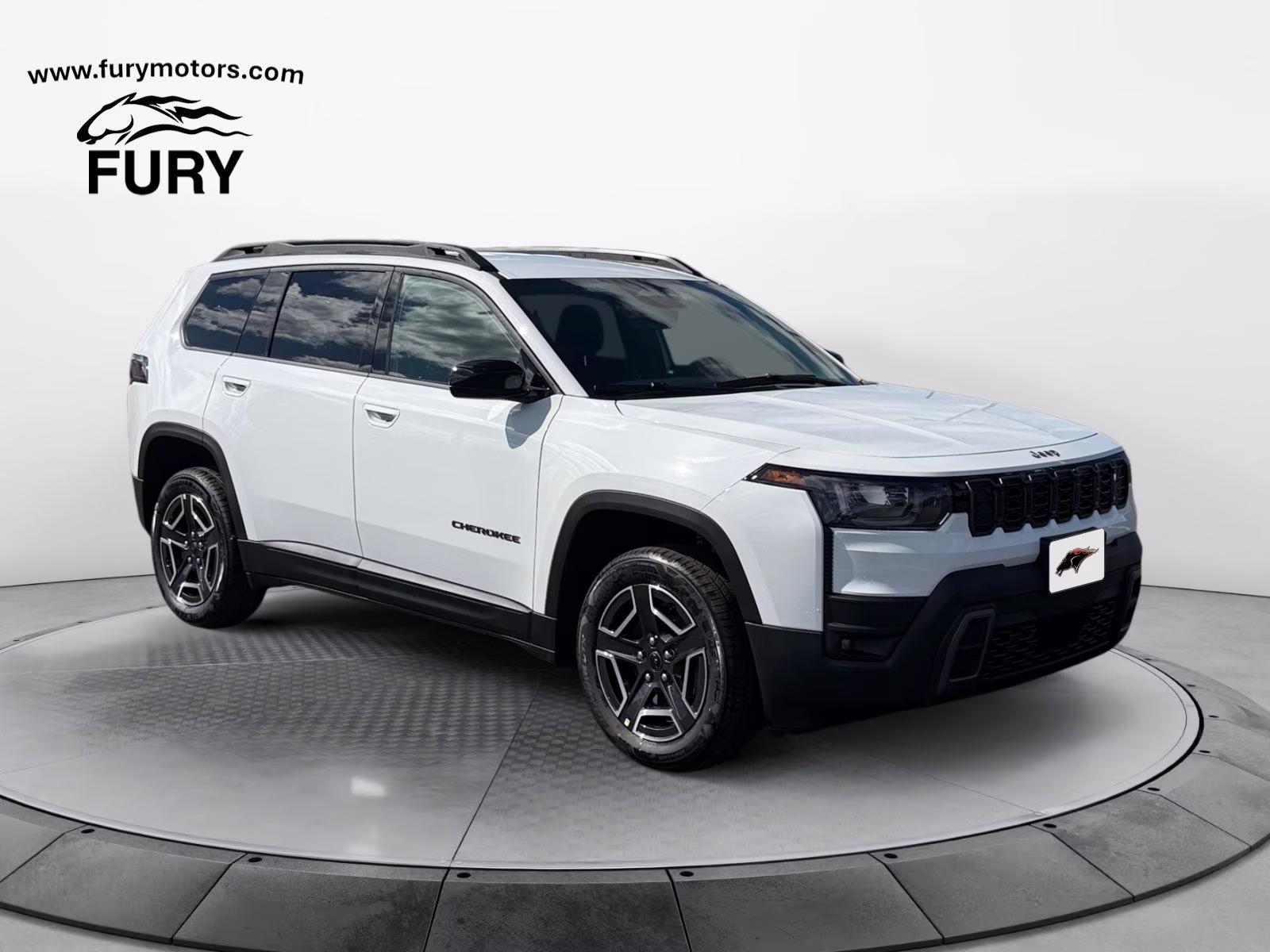 2026 Bright White Clearcoat Jeep Cherokee Laredo 4X4 SUV