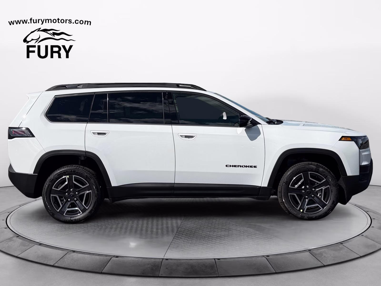 2026 Bright White Clearcoat Jeep Cherokee Laredo 4X4 SUV