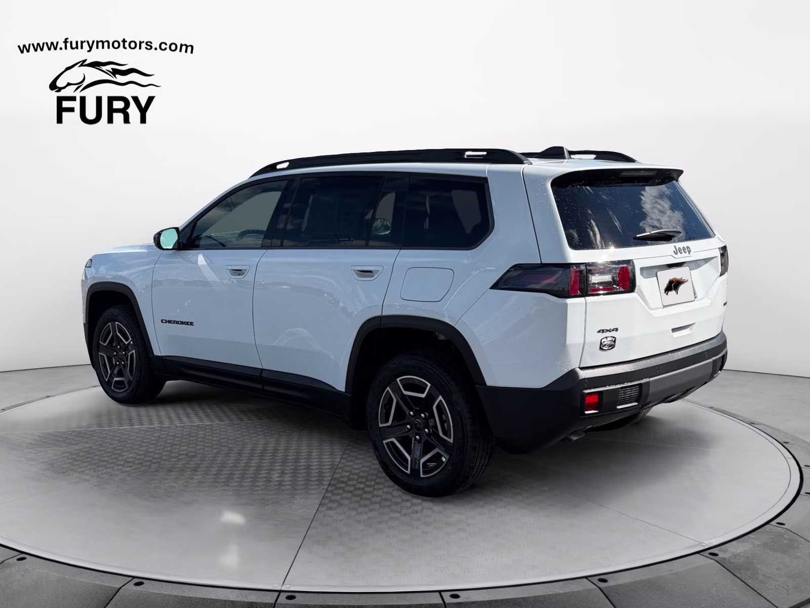 2026 Bright White Clearcoat Jeep Cherokee Laredo 4X4 SUV