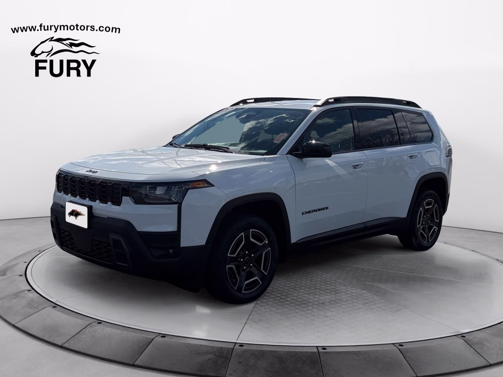 2026 Bright White Clearcoat Jeep Cherokee Laredo 4X4 SUV