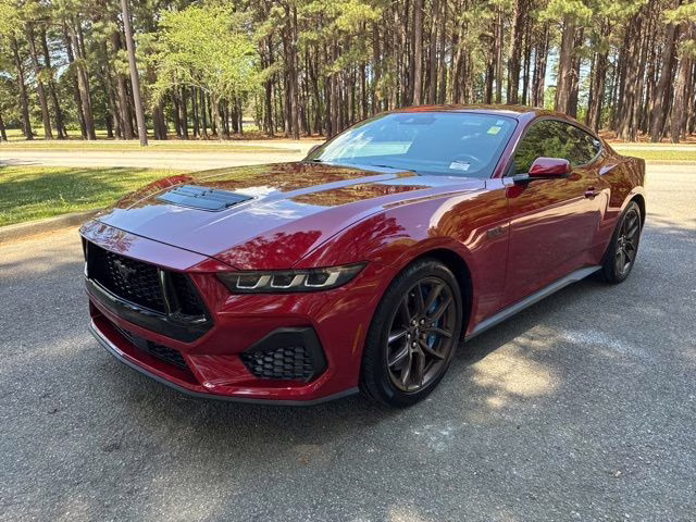 2024 Red Metallic Ford Mustang GT Premium RWD Coupe