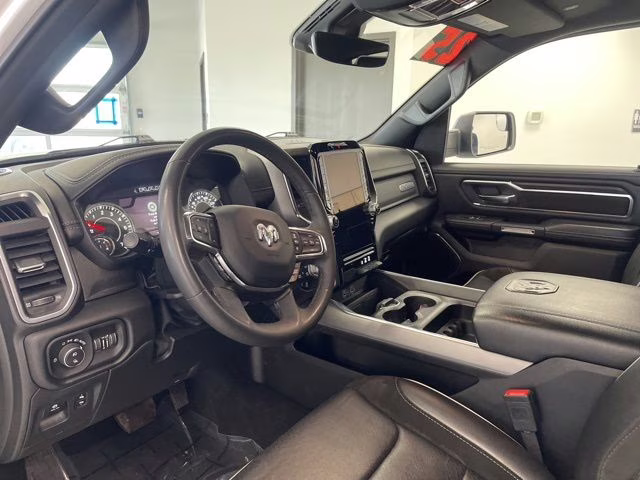 2025 Bright White Clearcoat Ram 1500 Laramie 4X4 Truck