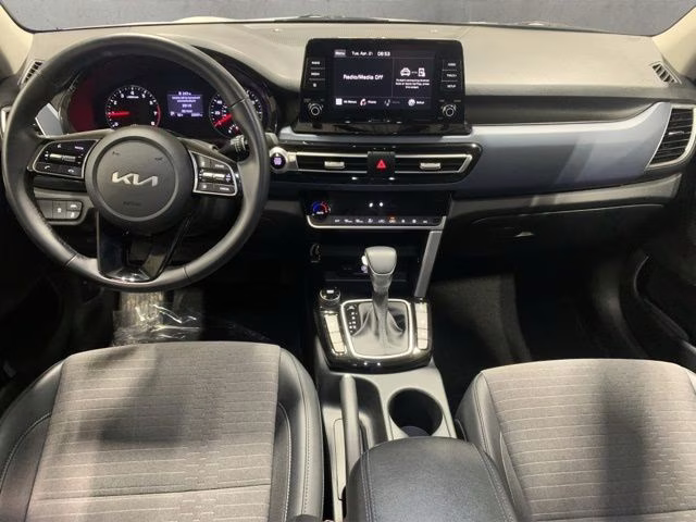 2023 Snow White Pearl Kia Seltos S AWD SUV