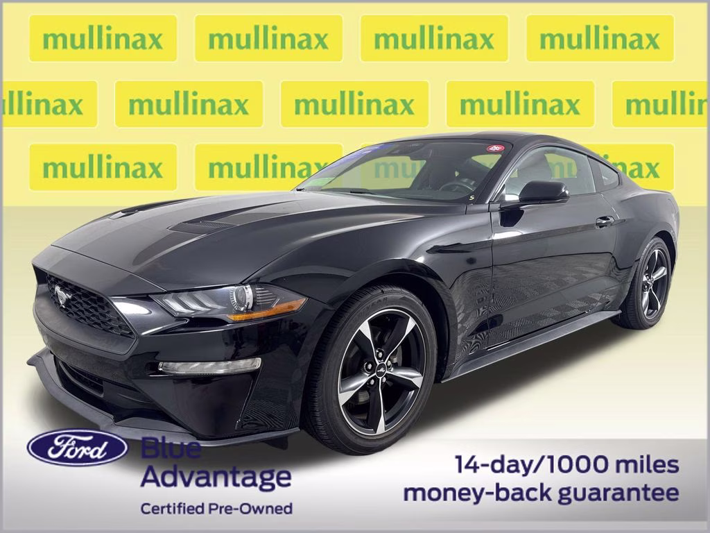 2023 Shadow Black Ford Mustang EcoBoost RWD Coupe