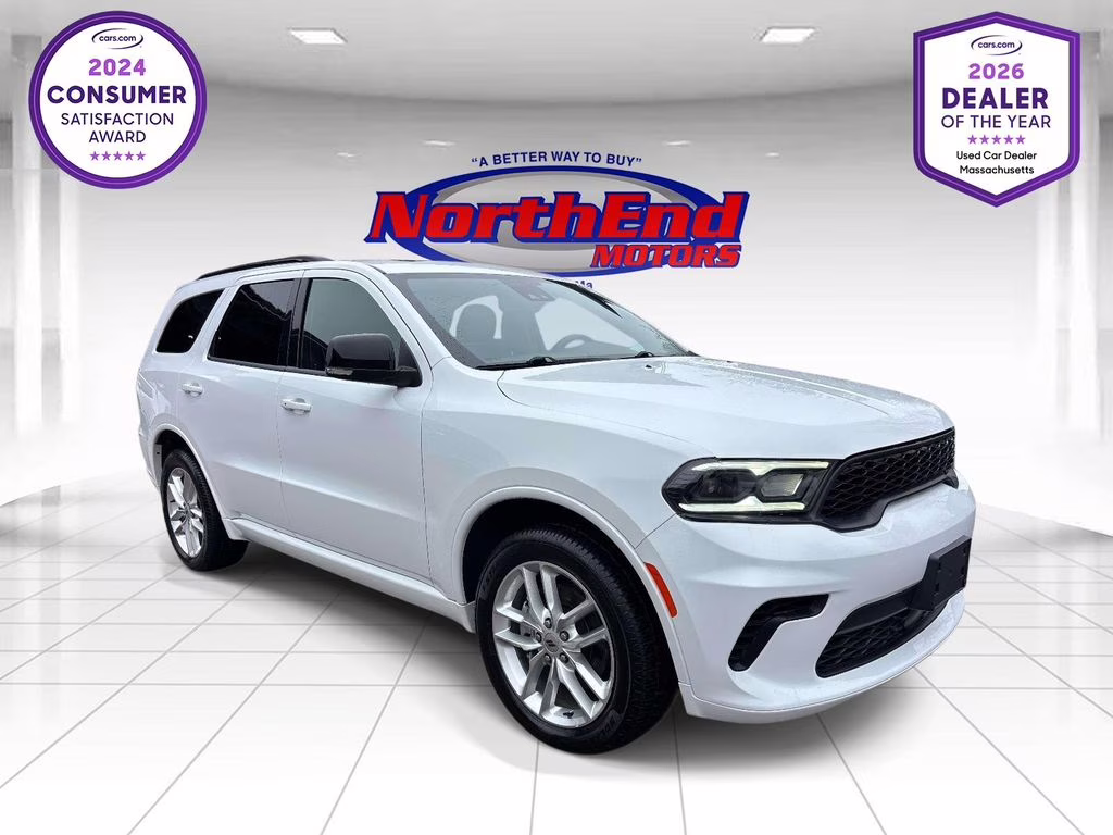 2024 White Knuckle Clearcoat Dodge Durango GT Plus AWD SUV