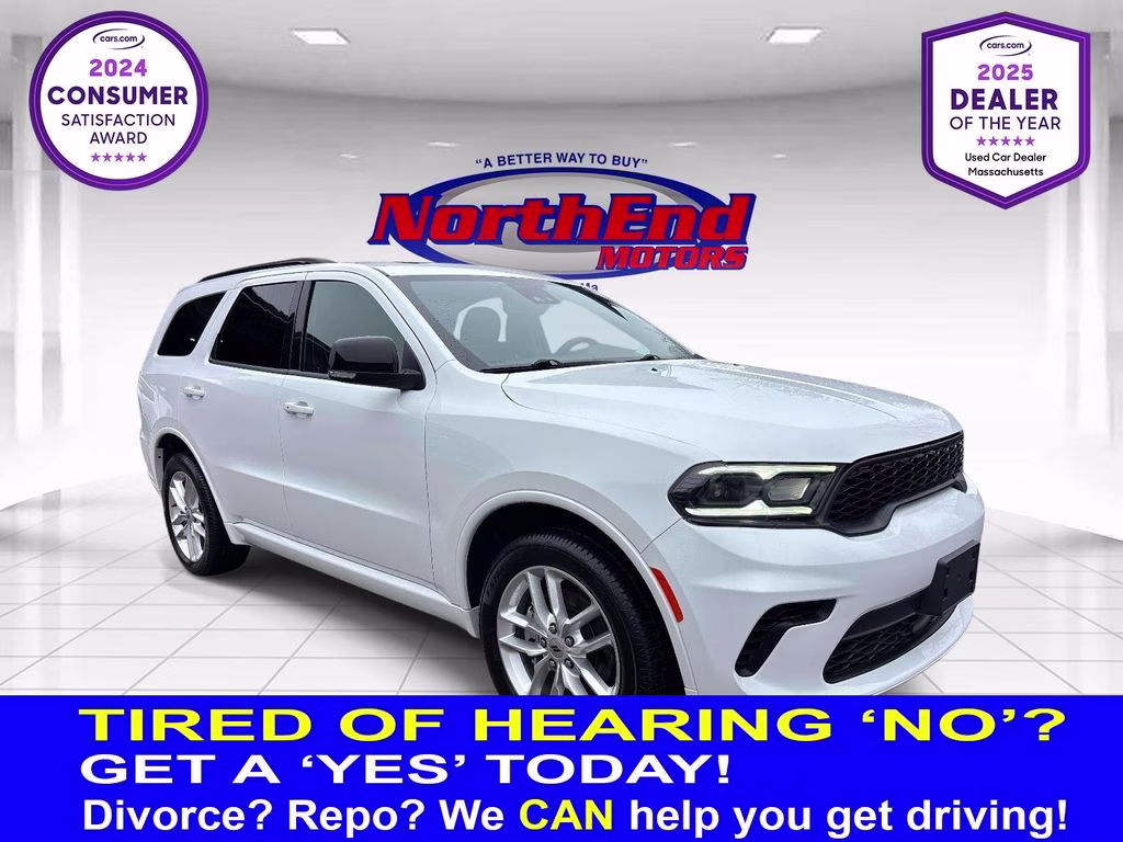2024 White Knuckle Clearcoat Dodge Durango GT Plus AWD SUV