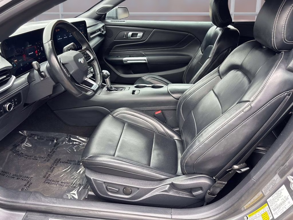 2024 Gray Metallic Ford Mustang EcoBoost Premium RWD Convertible