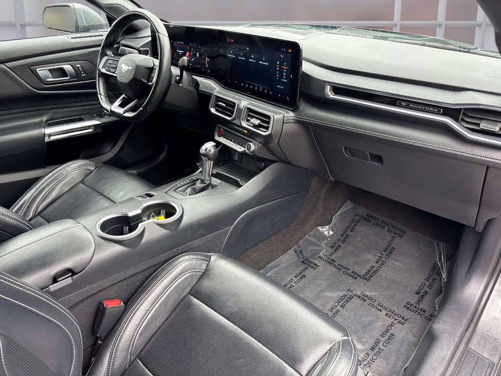 2024 Gray Metallic Ford Mustang EcoBoost Premium RWD Convertible