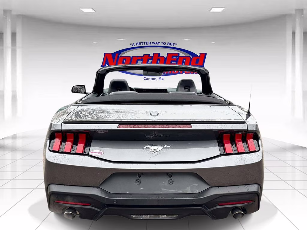 2024 Gray Metallic Ford Mustang EcoBoost Premium RWD Convertible