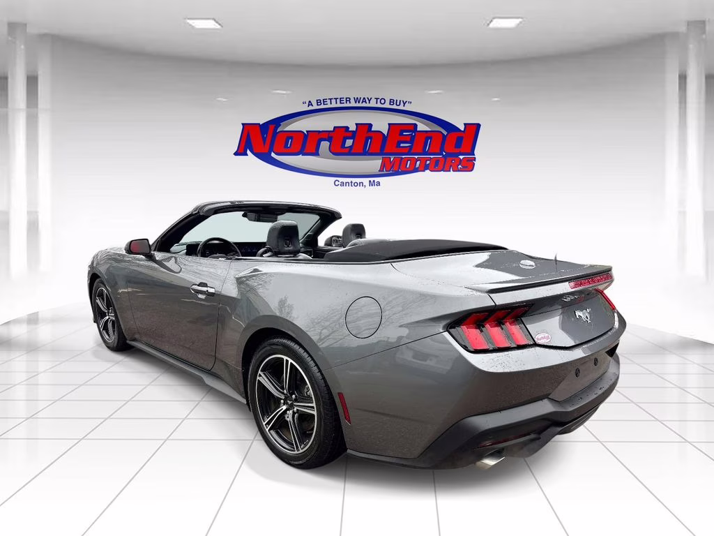 2024 Gray Metallic Ford Mustang EcoBoost Premium RWD Convertible
