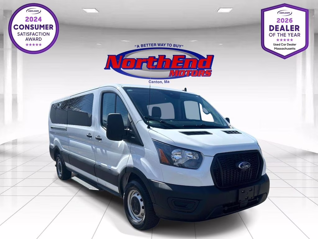 2023 Oxford White Ford Transit-350 XL RWD Crossover